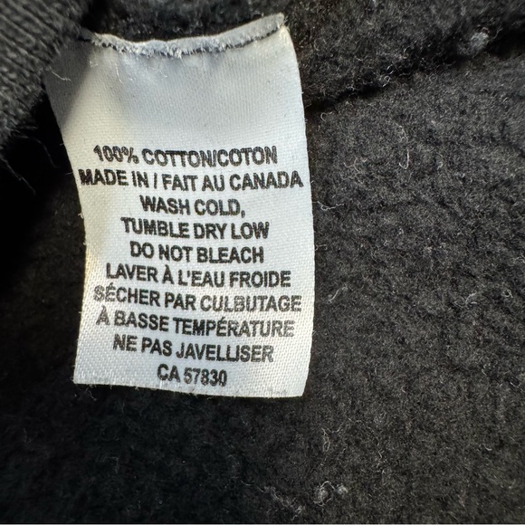 OVO Men’s Hoodie Large Black Flag Logo Made in Canada 100% Cotton - Picture 7 of 9